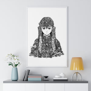 MUICHIRO BLACK & WHITE FRAMED POSTER MUICHIRO BLACK & WHITE FRAMED POSTER