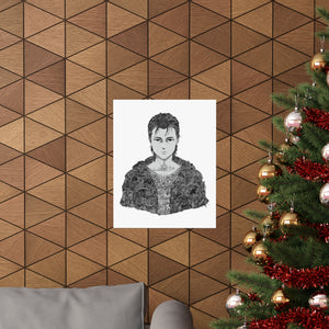 EREN YEAGER BLACK & WHITE POSTER EREN YEAGER BLACK & WHITE POSTER