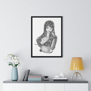 NAMI BLACK & WHITE FRAMED POSTER NAMI BLACK & WHITE FRAMED POSTER