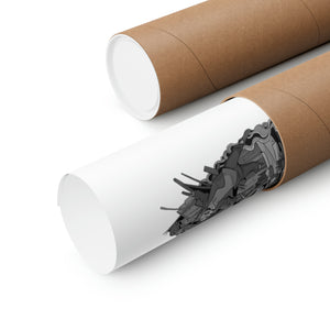 EREN YEAGER BLACK & WHITE POSTER EREN YEAGER BLACK & WHITE POSTER