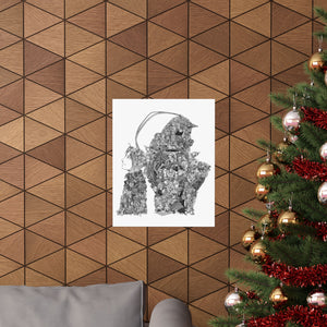 EDWARD ALPHONSE BLACK & WHITE POSTER EDWARD ALPHONSE BLACK & WHITE POSTER