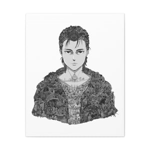 EREN YEAGER BLACK & WHITE CANVAS EREN YEAGER BLACK & WHITE CANVAS
