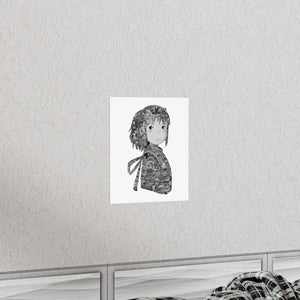 CHIHIRO BLACK & WHITE POSTER CHIHIRO BLACK & WHITE POSTER