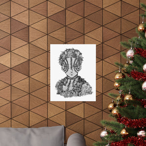 AKAZA BLACK & WHITE POSTER AKAZA BLACK & WHITE POSTER