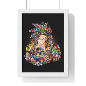 GOKU SSJ4 COLOR FRAMED POSTER GOKU SSJ4 COLOR FRAMED POSTER