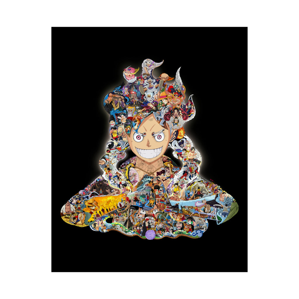 displate gear 5 LUFFY GEAR 5 COLOR POSTER
