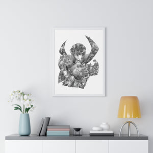 LELOUCH BLACK & WHITE FRAMED POSTER LELOUCH BLACK & WHITE FRAMED POSTER