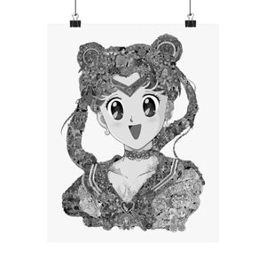 USAGI BLACK & WHITE POSTER USAGI BLACK & WHITE POSTER