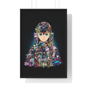 MUICHIRO COLOR FRAMED POSTER MUICHIRO COLOR FRAMED POSTER