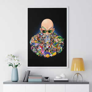 MASTER ROSHI COLOR FRAMED POSTER MASTER ROSHI COLOR FRAMED POSTER