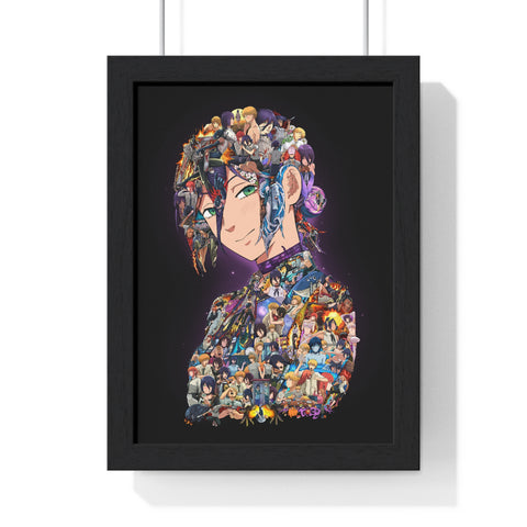 REZE COLOR FRAMED POSTER