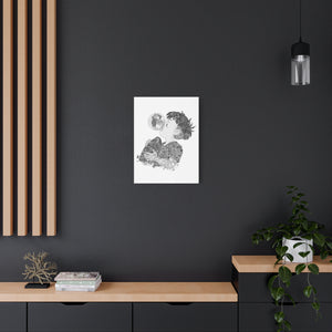 PONYO BLACK & WHITE CANVAS PONYO BLACK & WHITE CANVAS