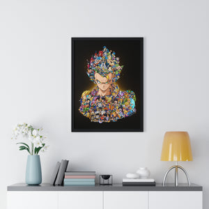 GOGETA COLOR FRAMED POSTER GOGETA COLOR FRAMED POSTER