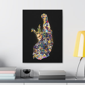 ALL MIGHT COLOR CANVAS ALL MIGHT COLOR CANVAS