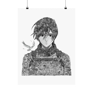 MIKASA BLACK & WHITE POSTER MIKASA BLACK & WHITE POSTER