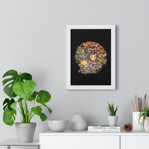GRAVE OF THE FIREFLIES COLOR FRAMED POSTER GRAVE OF THE FIREFLIES COLOR FRAMED POSTER