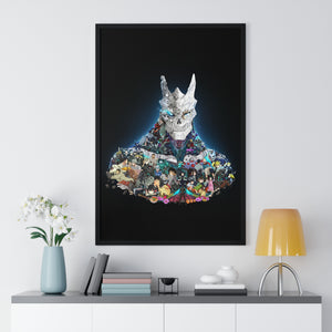 KAIJU NO 8 COLOR FRAMED POSTER KAIJU NO 8 COLOR FRAMED POSTER