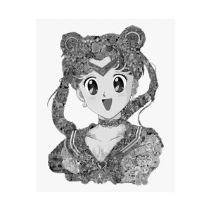 USAGI BLACK & WHITE POSTER USAGI BLACK & WHITE POSTER