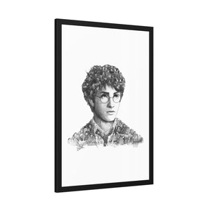HARRY POTTER BLACK & WHITE FRAMED POSTER HARRY POTTER BLACK & WHITE FRAMED POSTER