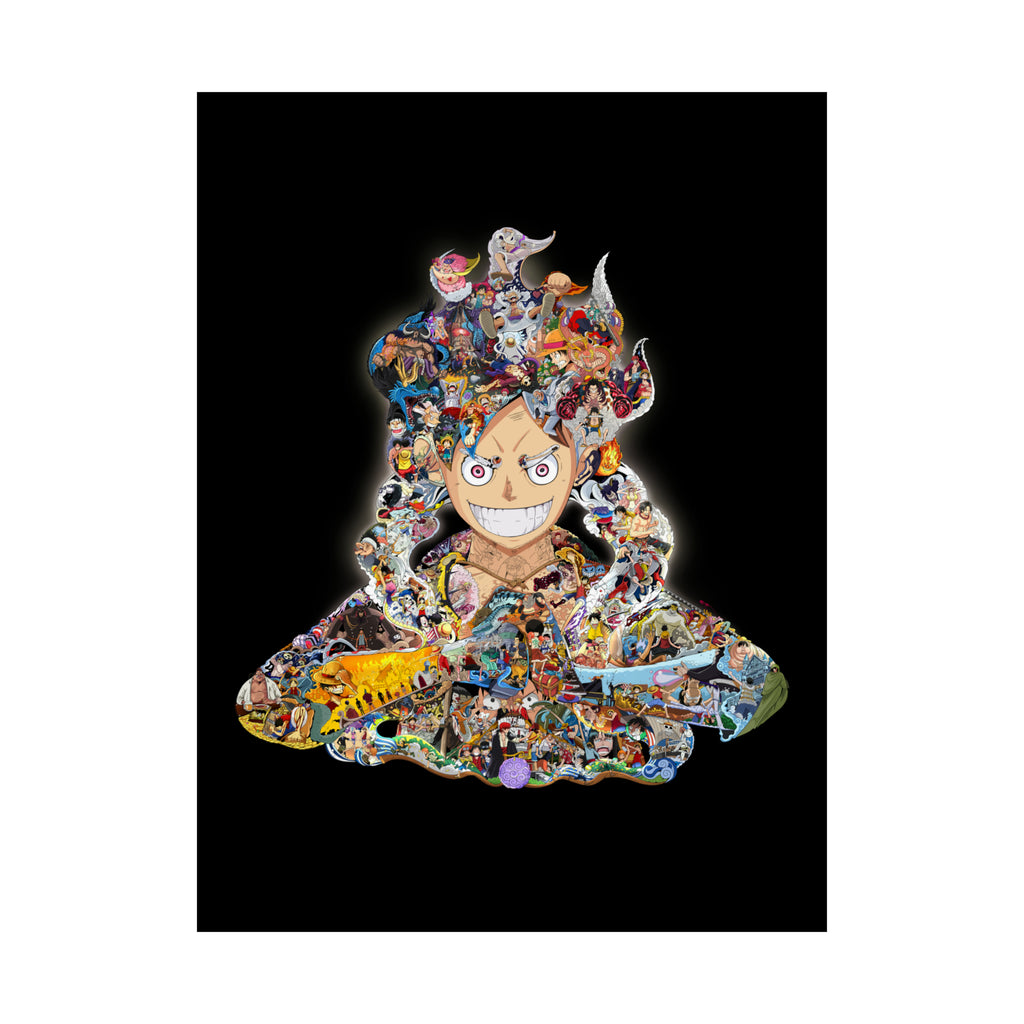 LUFFY GEAR 5 COLOR POSTER
