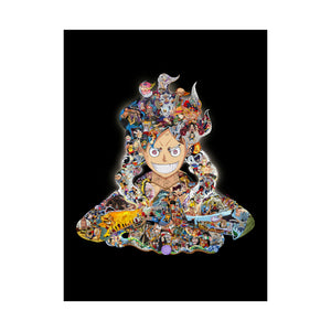 LUFFY GEAR 5 COLOR POSTER LUFFY GEAR 5 COLOR POSTER