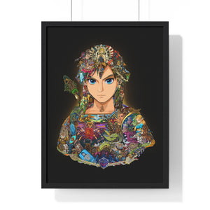 LINK COLOR FRAMED POSTER LINK COLOR FRAMED POSTER
