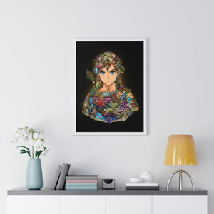 LINK COLOR FRAMED POSTER LINK COLOR FRAMED POSTER
