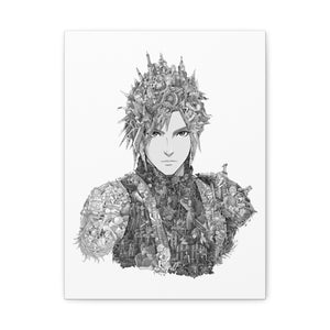 CLOUD BLACK & WHITE CANVAS CLOUD BLACK & WHITE CANVAS