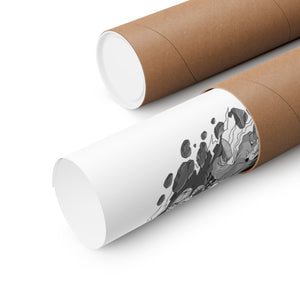 GOKU SSJ4 BLACK & WHITE POSTER GOKU SSJ4 BLACK & WHITE POSTER