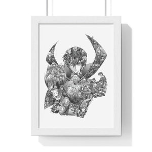 LELOUCH BLACK & WHITE FRAMED POSTER LELOUCH BLACK & WHITE FRAMED POSTER