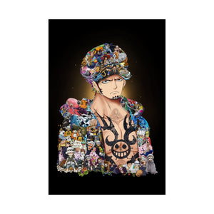 TRAFALGAR LAW COLOR POSTER TRAFALGAR LAW COLOR POSTER