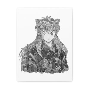 INUYASHA BLACK & WHITE CANVAS INUYASHA BLACK & WHITE CANVAS