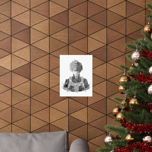 TODOROKI BLACK & WHITE POSTER TODOROKI BLACK & WHITE POSTER