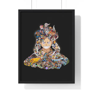 LUFFY GEAR 5 COLOR FRAMED POSTER LUFFY GEAR 5 COLOR FRAMED POSTER