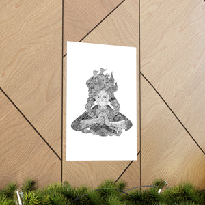 LUFFY GEAR 5 BLACK & WHITE POSTER LUFFY GEAR 5 BLACK & WHITE POSTER