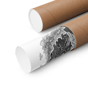 TODOROKI BLACK & WHITE POSTER TODOROKI BLACK & WHITE POSTER