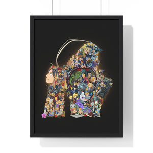 EDWARD ALPHONSE COLOR FRAMED POSTER EDWARD ALPHONSE COLOR FRAMED POSTER