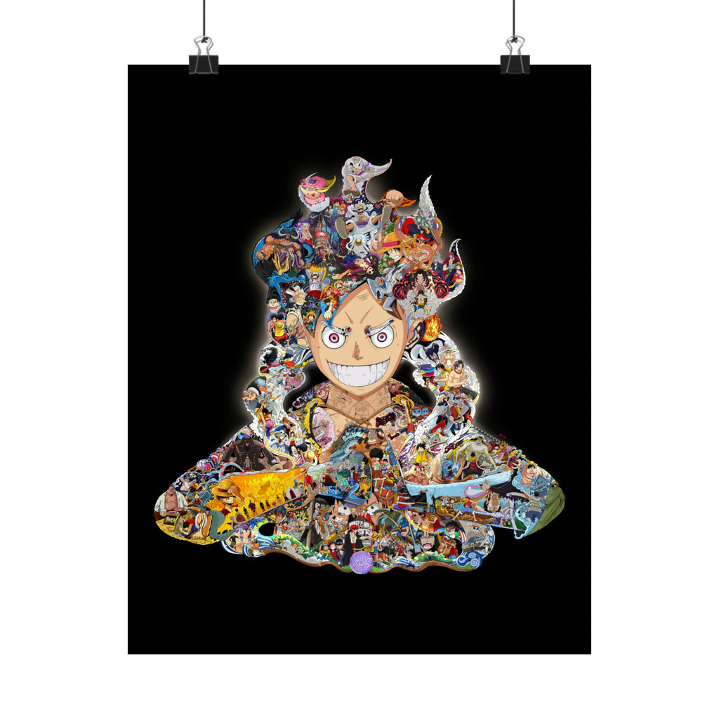 LUFFY GEAR 5 COLOR POSTER
