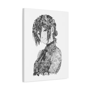 REZE BLACK & WHITE CANVAS REZE BLACK & WHITE CANVAS