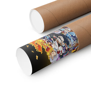 TODOROKI COLOR POSTER TODOROKI COLOR POSTER