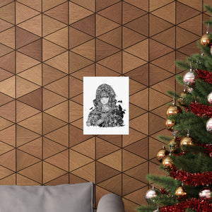 ITACHI BLACK & WHITE POSTER ITACHI BLACK & WHITE POSTER