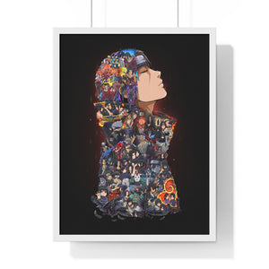 ITACHI (RAIN) COLOR FRAMED POSTER ITACHI (RAIN) COLOR FRAMED POSTER