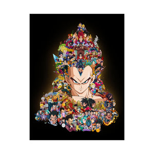 VEGETA SSJ4 COLOR POSTER VEGETA SSJ4 COLOR POSTER