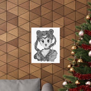 USAGI BLACK & WHITE POSTER USAGI BLACK & WHITE POSTER