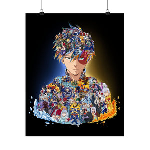 TODOROKI COLOR POSTER TODOROKI COLOR POSTER