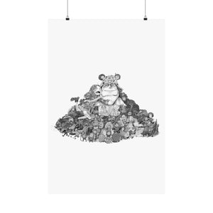 KUMA BLACK & WHITE POSTER KUMA BLACK & WHITE POSTER