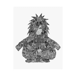 MADARA BLACK & WHITE POSTER MADARA BLACK & WHITE POSTER