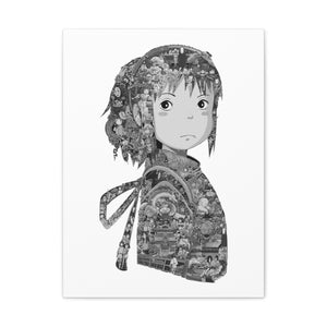 CHIHIRO BLACK & WHITE CANVAS CHIHIRO BLACK & WHITE CANVAS