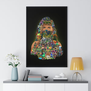 JADE COLOR FRAMED POSTER JADE COLOR FRAMED POSTER