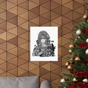 ITACHI BLACK & WHITE POSTER ITACHI BLACK & WHITE POSTER